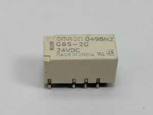 OMRON G6S-2G Low signal relay 24VDC, 10 Pcs.