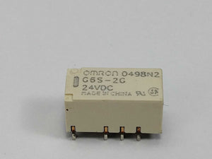 OMRON G6S-2G 24VDC 2-pole switch Relay 29 Pcs.