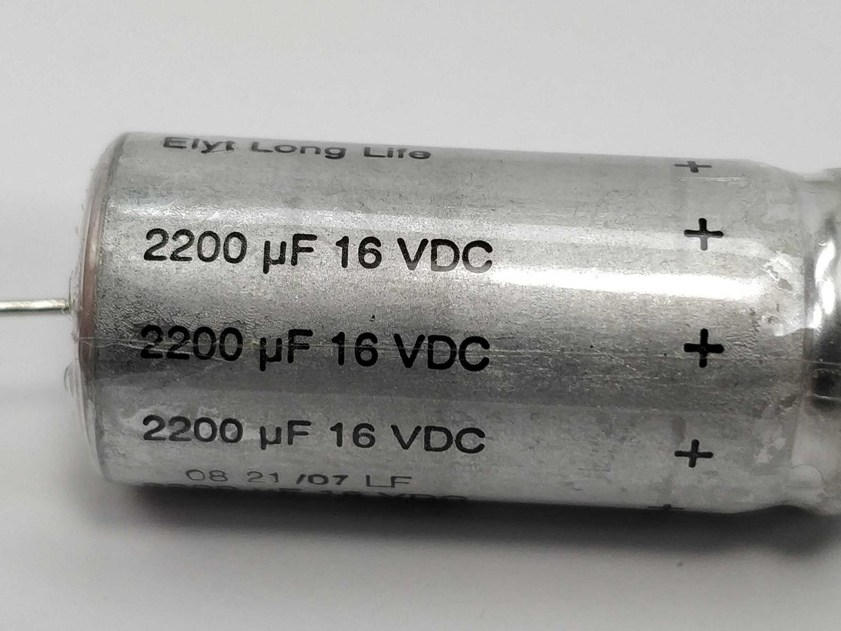 RIFA PEG 124 GG 422 AQ Capacitor 2200uF 16VDC