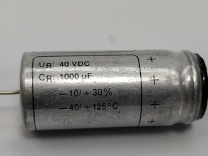 RIFA PEG 124 KG 410 A Q Capacitor 1000uF 40VDC