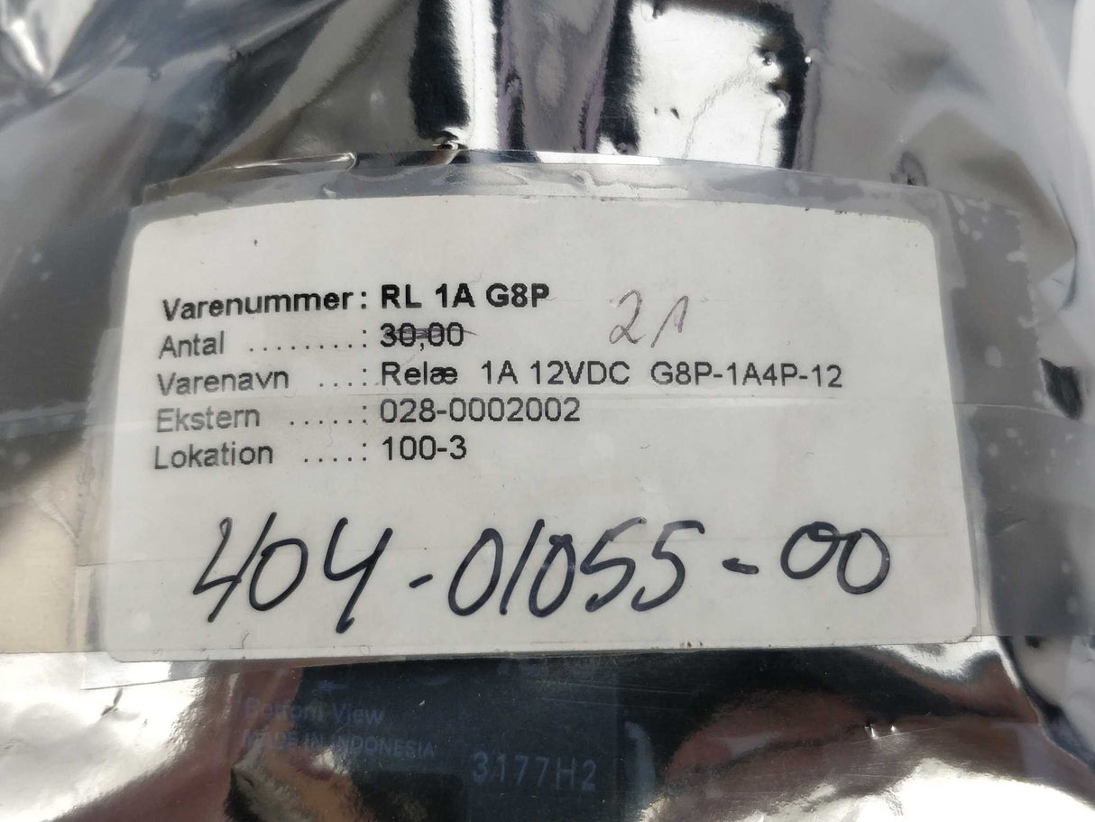 OMRON G8P-1A4P Power relay