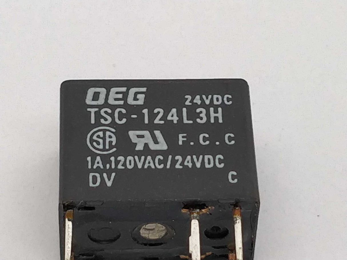 DEG TSC-124L3H  Relay 24VDC coil, 30 Pcs.