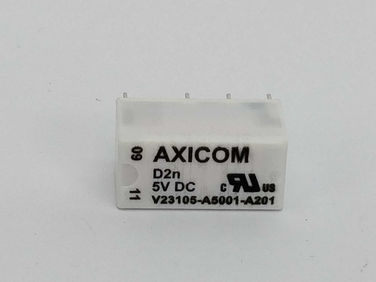 AXICOM D2N Signal Relays, 5VDC Coil, 7 Pcs.