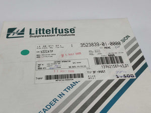 Littelfuse V22ZA1P Metal oxide varistor, 780 Pcs.