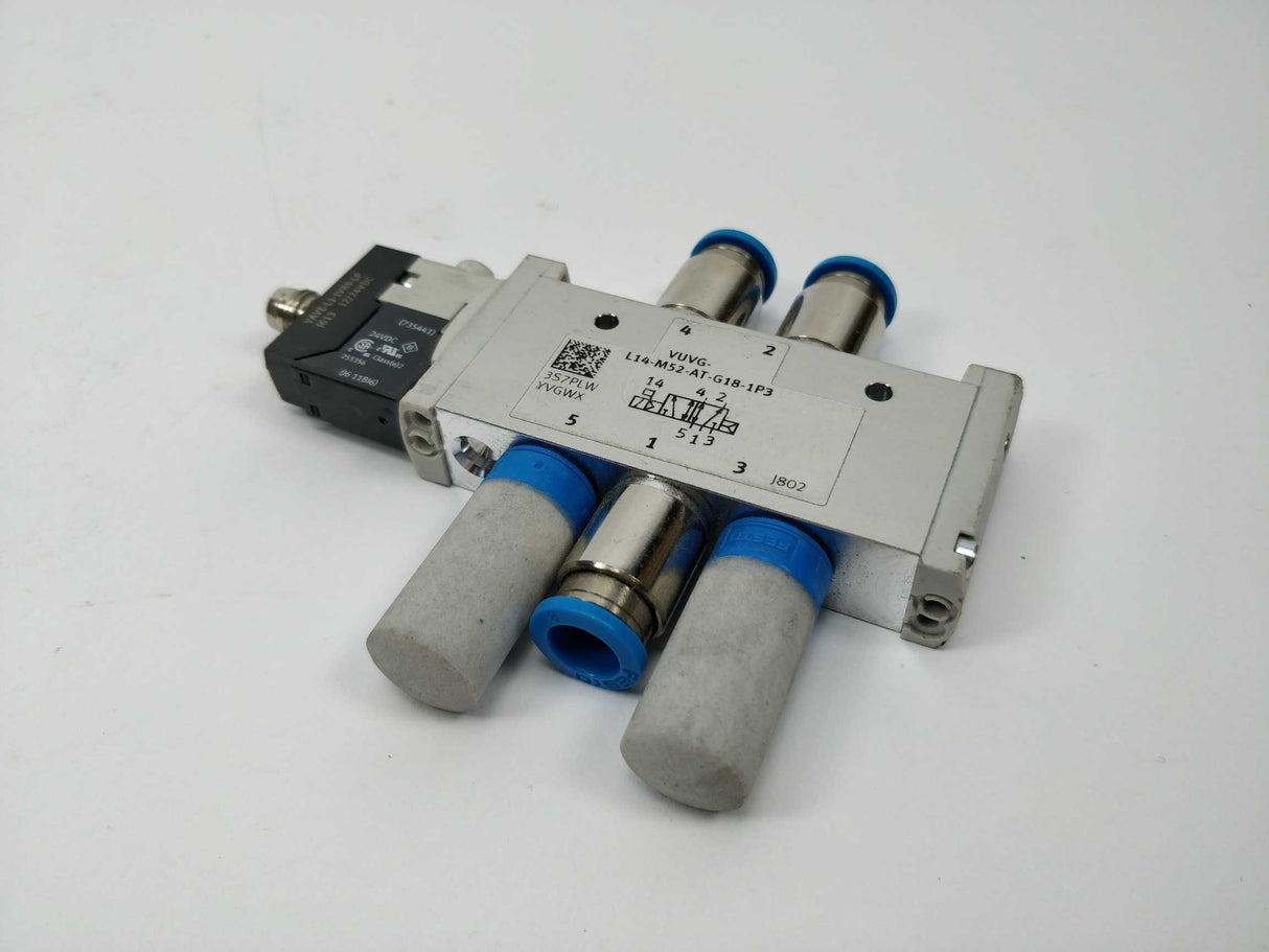 Festo VUVG-L14-M52-AT-G18-1P3 Solenoid Valve