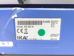 IKA KS 260 B Flat orbital shaker