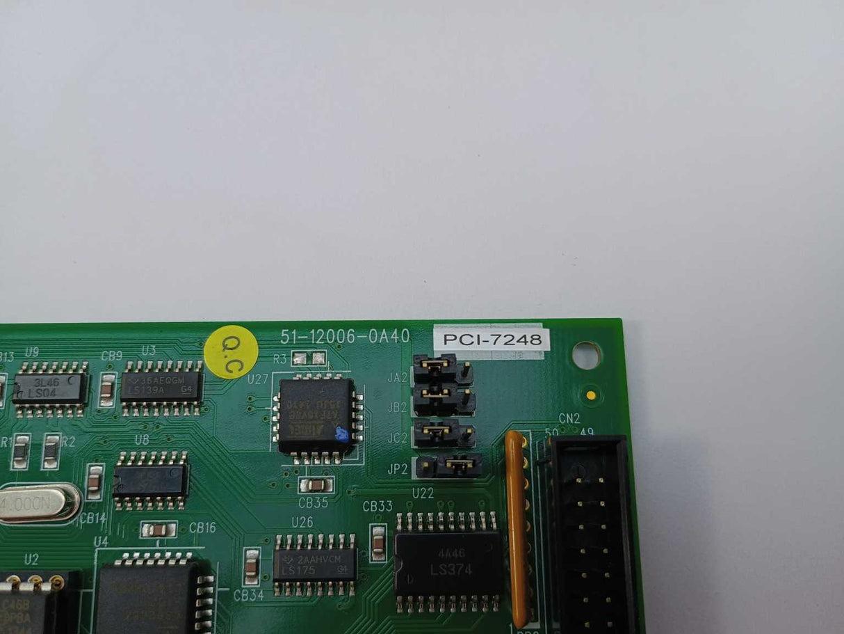 ADLINK PCI-7248 51-12006-0A40 Control Card