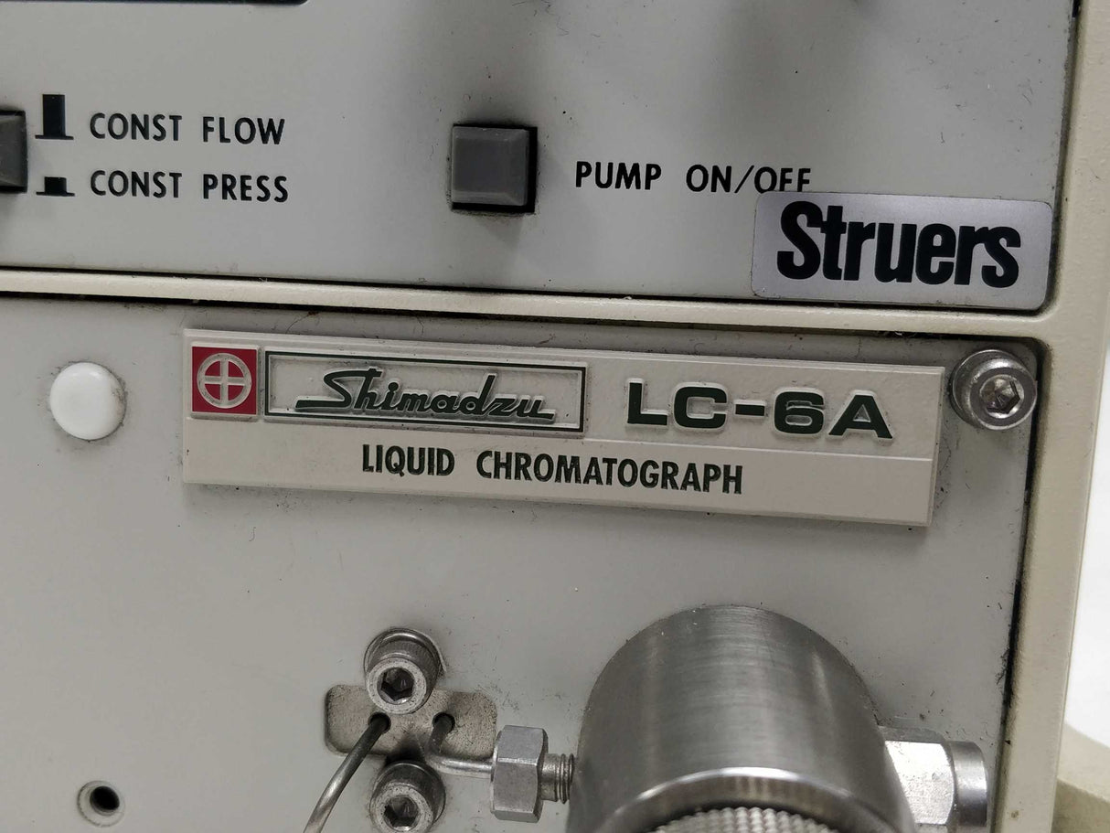 Shimadzu LC-6A Liquid Chromatograph