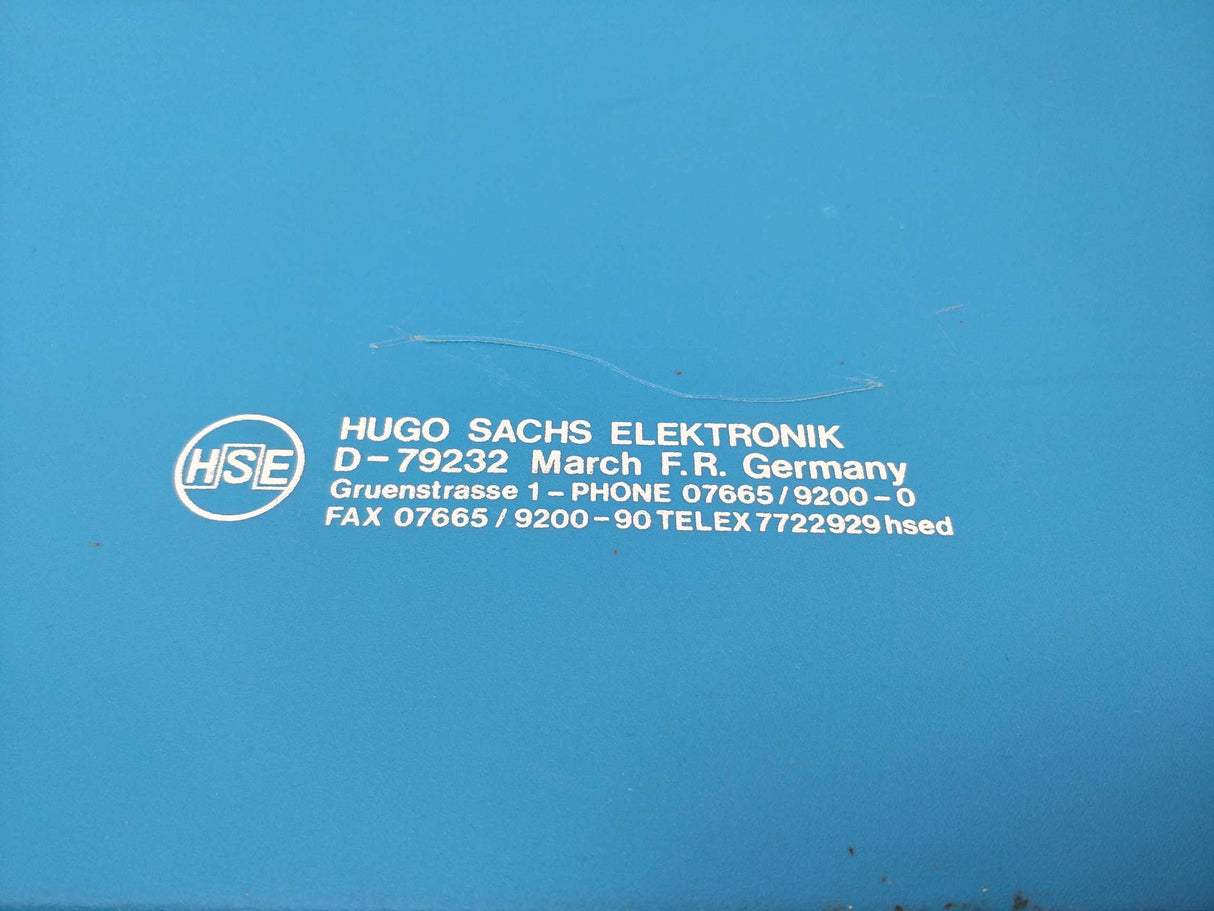 HUGO SACHS ELEKTRONIK B 40 TYPE 373 LEVER TRANSDUCER