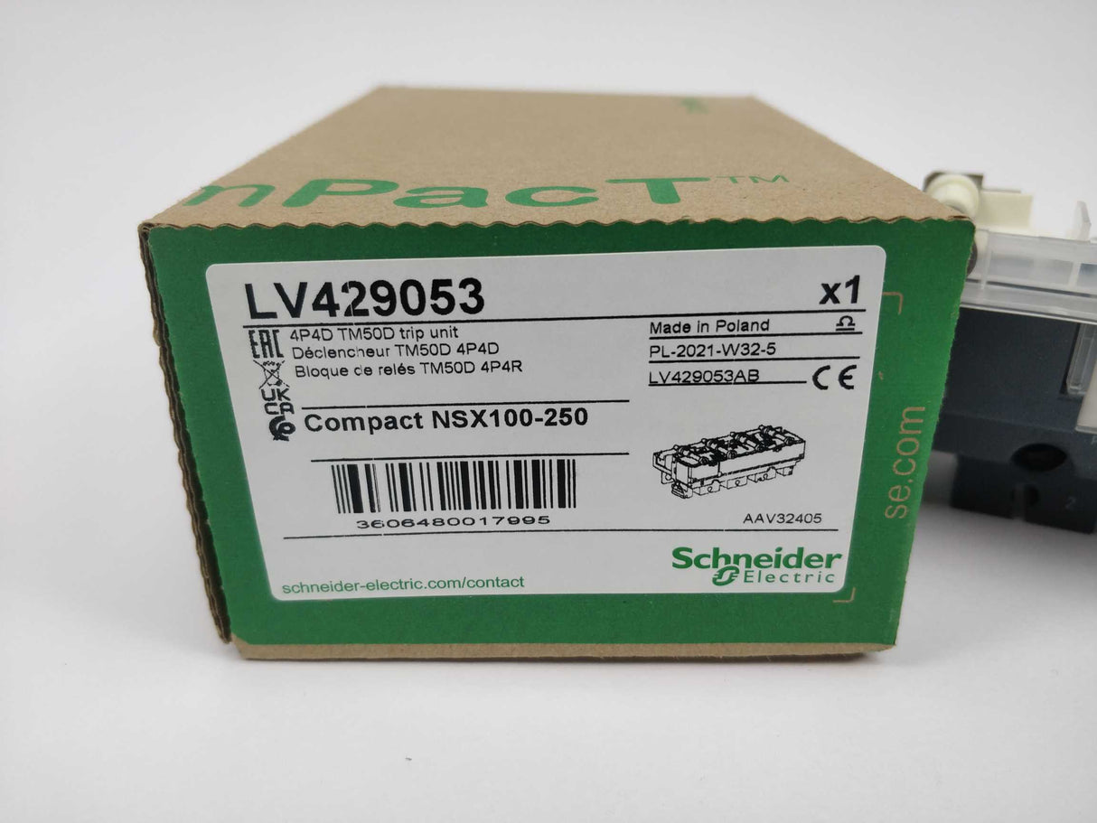 Schneider Electric LV429053 Circuit Breaker Trip Unit