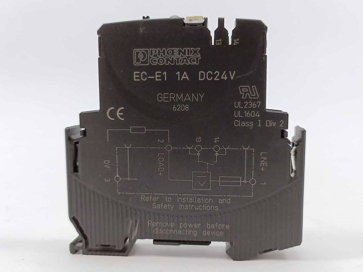 Phoenix Contact 0903023 Circuit Breaker EC-E1 1A DC24V