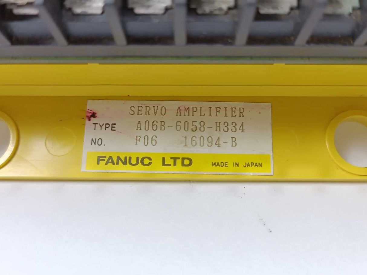 Fanuc A06B-6058-H334 Servo Amplifier Unit