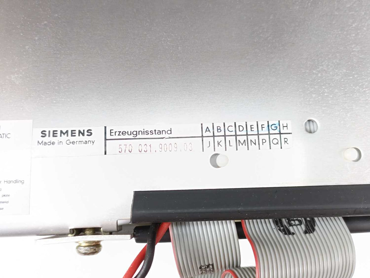 Siemens 6FC3551-1AC-Z SINUMERIK 810 M Panel