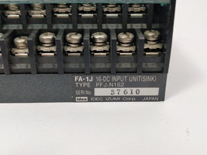 IDEC Corporation PFJ-N162U FA-1J DC INPUT UNIT