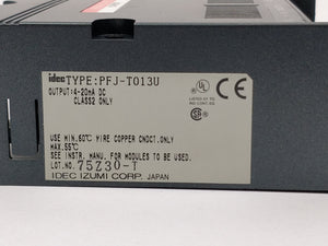 IDEC Corporation PFJ-T013 FA-1J ANALOG OUTPUT UNIT