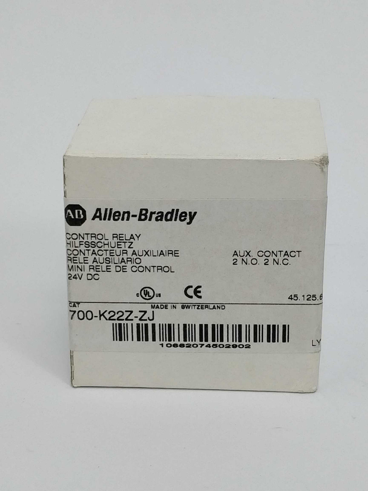 ALLEN-BRADLEY 700-K22Z-ZJ Control relay ser.A, Not used