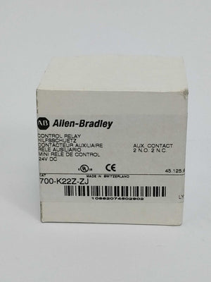 ALLEN-BRADLEY 700-K22Z-ZJ Control relay ser.A, Not used