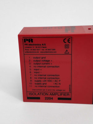 PR Electronics 2204A1D Isolation amplifier