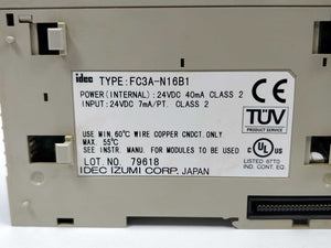 IDEC Corporation FC3A-N16B1 Module