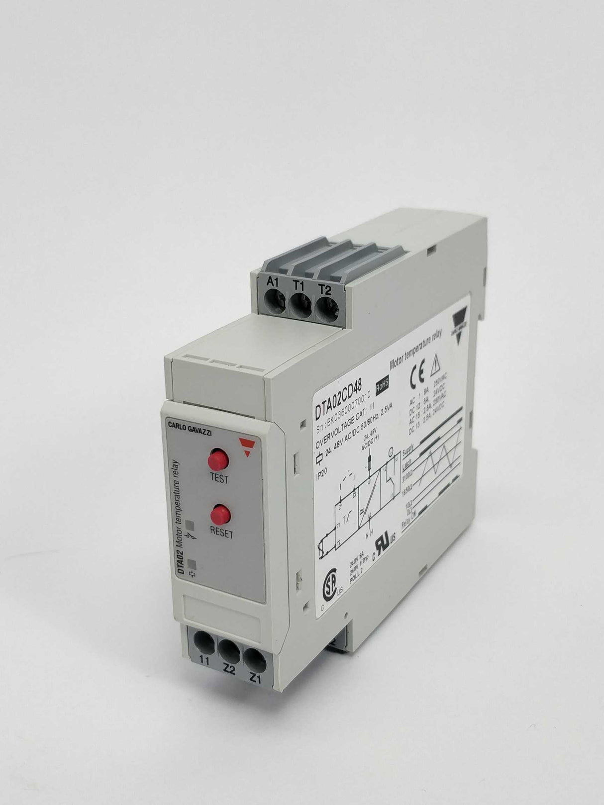 Carlo Gavazzi DTA02CD48 Motor temperature relay