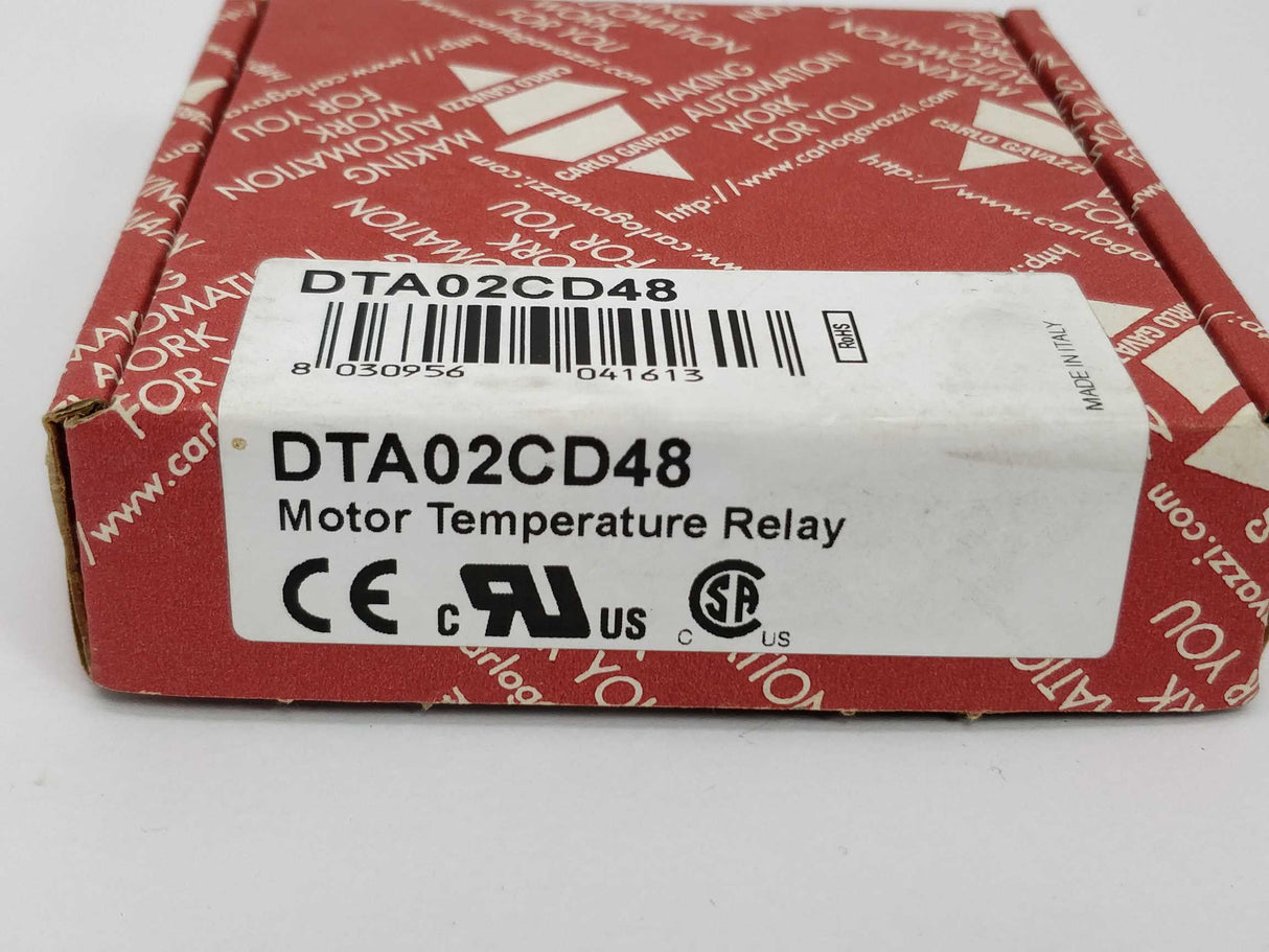 Carlo Gavazzi DTA02CD48 Motor temperature relay