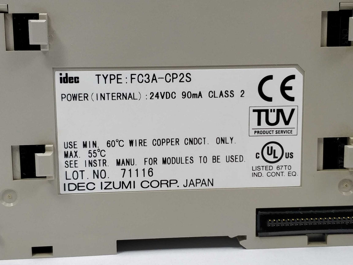 IDEC Corporation FC3A-CP2S Module