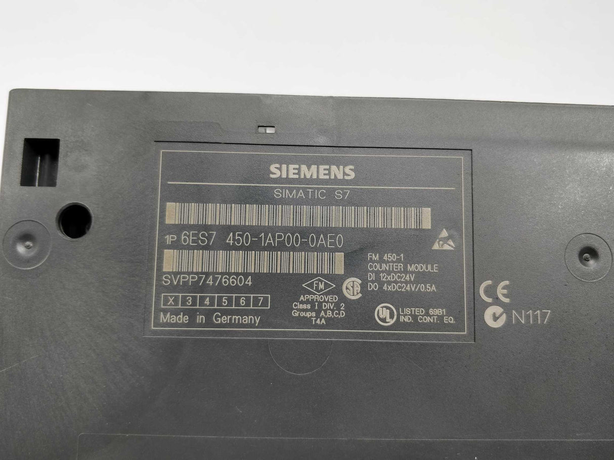 Siemens 6ES7 450-1AP00-0AE0  Function module FM 450-1