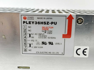 ETA Electric PLEY36HSZ-PU Power supply 36V 6.8A 240W