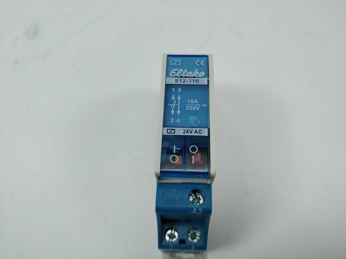 Eltako 21110020 S12-110-24V 2-pole electromechanical impulse switch