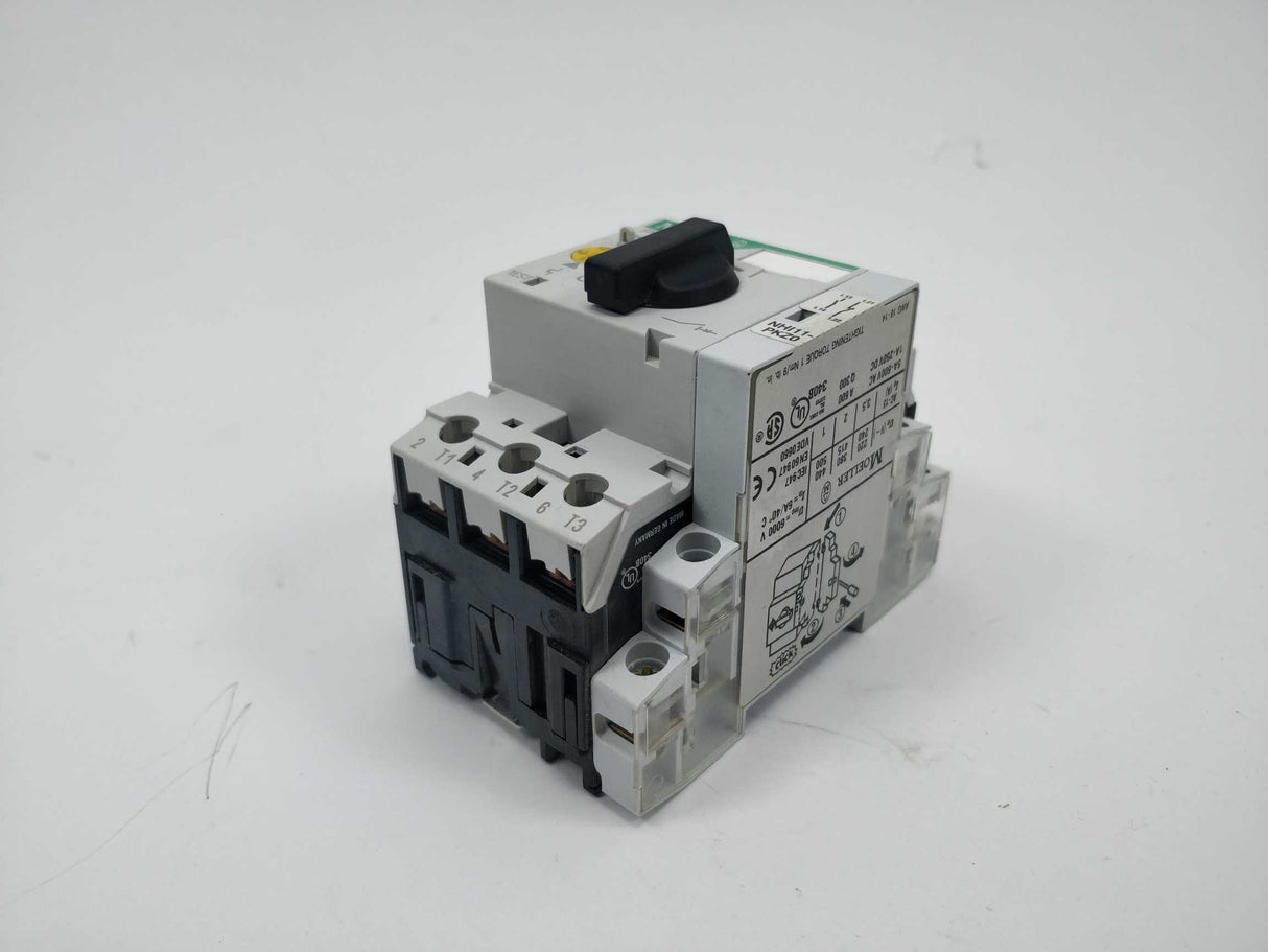 MOELLER PKZM0-1,6 Circuit Breaker with NHI11-PKZ0