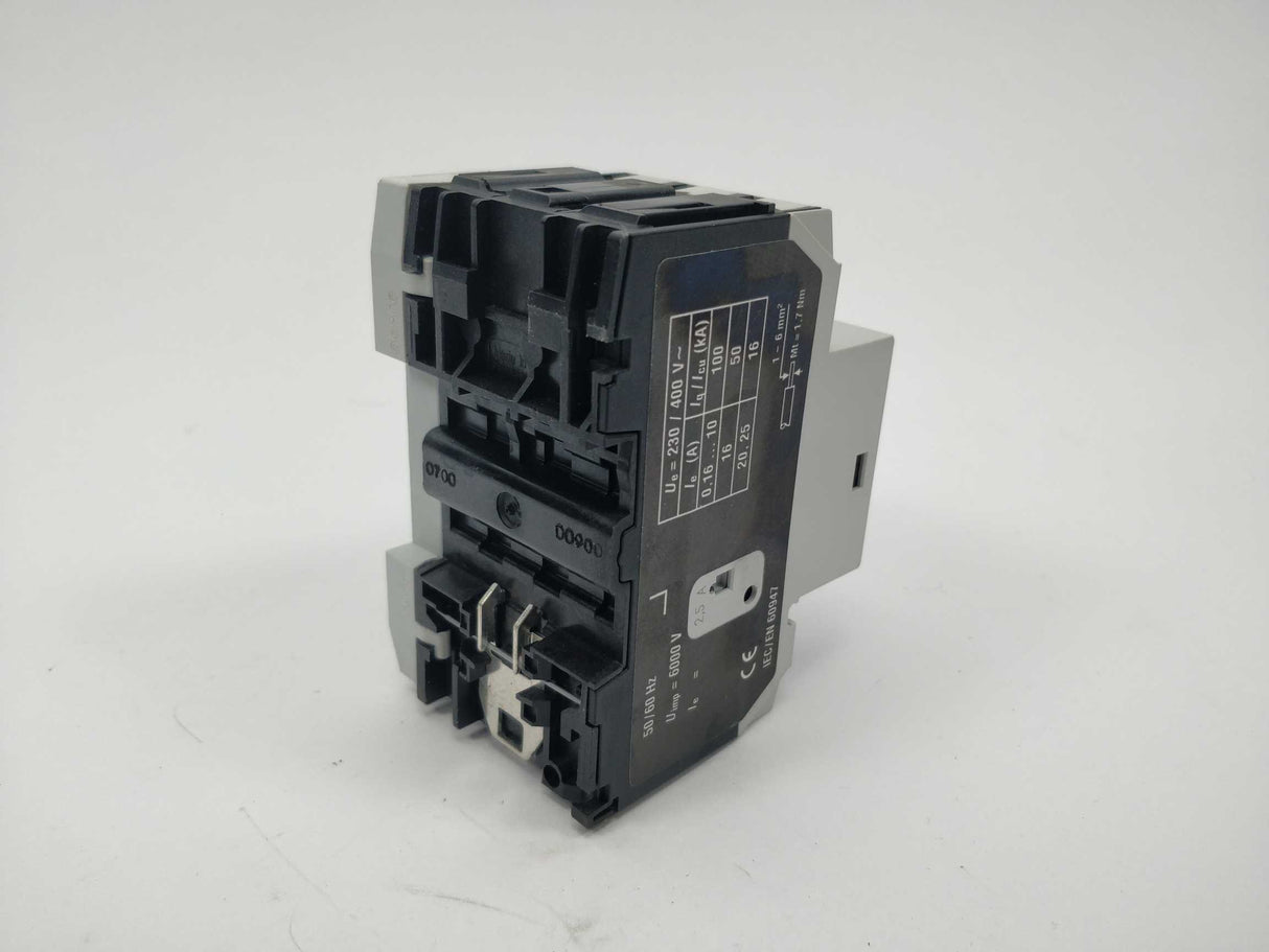 MOELLER PKZM0-2,5 Circuit Breaker with NHI11-PKZ0