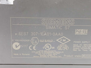 Siemens 6ES7307-1EA01-0AA0 SIMATIC S7-300 Regulated power supply