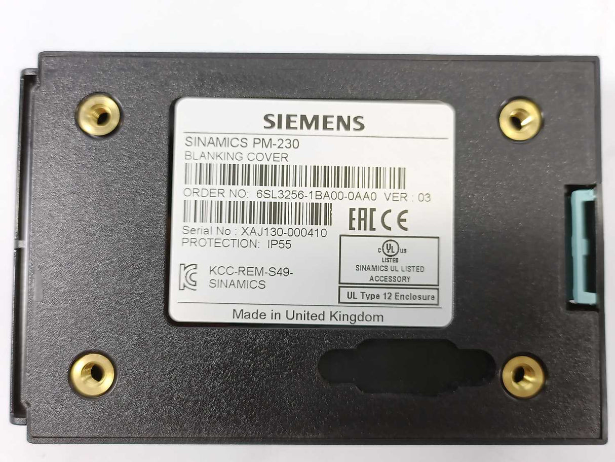 Siemens 6SL3223-0DE15-5AG1 Sinamics Power Modul PM230