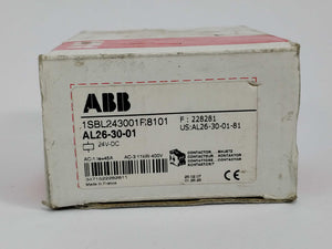 ABB 1SBL243001R8101 AL26-30-01 24V DC Contactor