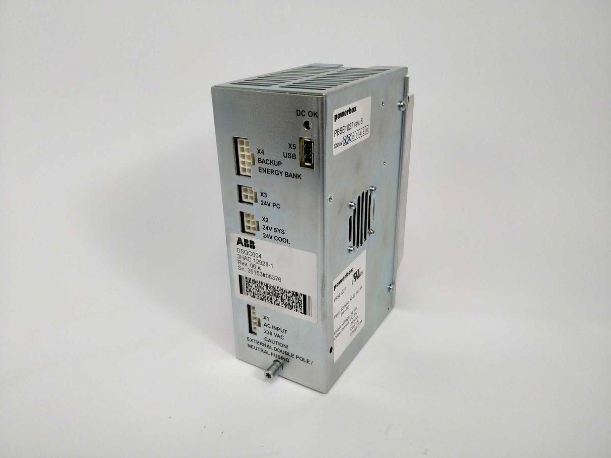 ABB 3HAC12928-1 DSQC604 Power Supply rev 06A