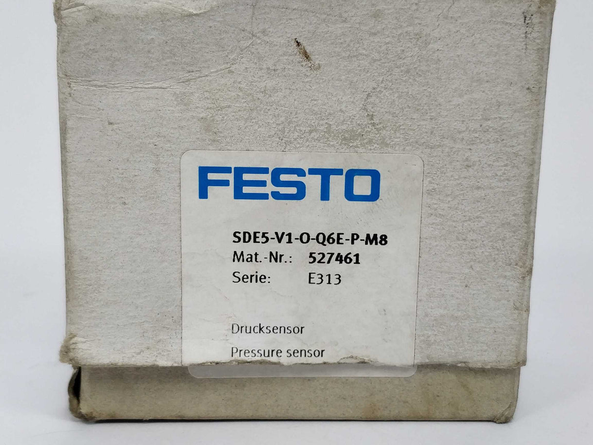 Festo SDE5-V1-O-Q6E-P-M8 527461 pressure sensor