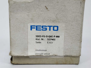 Festo SDE5-V1-O-Q6E-P-M8 527461 pressure sensor