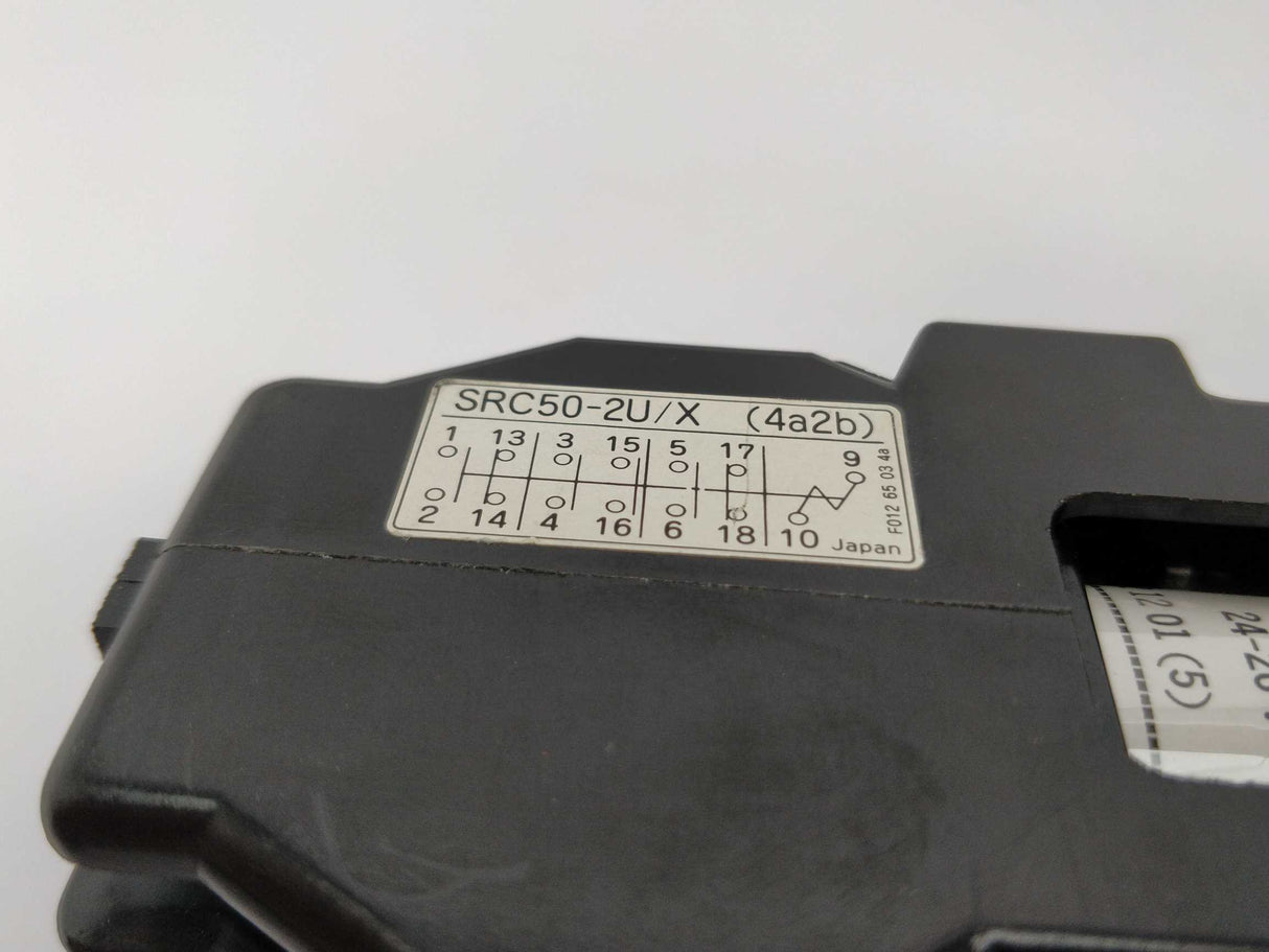 Fuji Electric SRC50-2U/X  (4A2B) Auxiliary relay