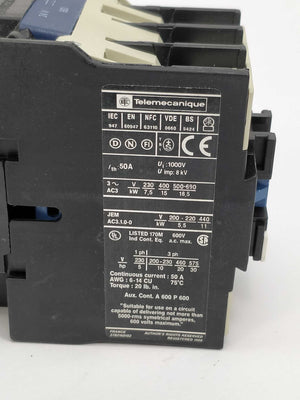 TELEMECANIQUE LP1 D32 10 Contactor