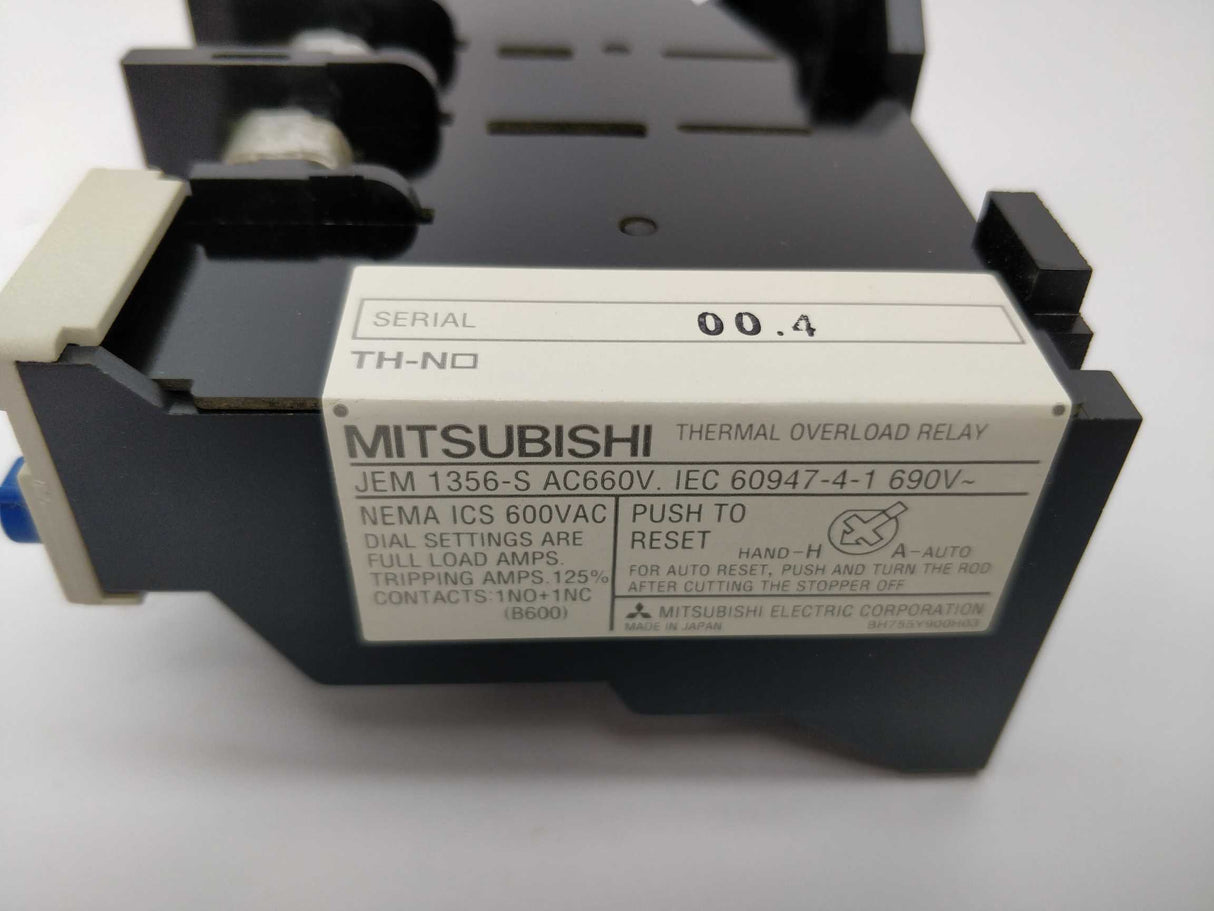 Mitsubishi TH-N60 Thermal overload relay 29A