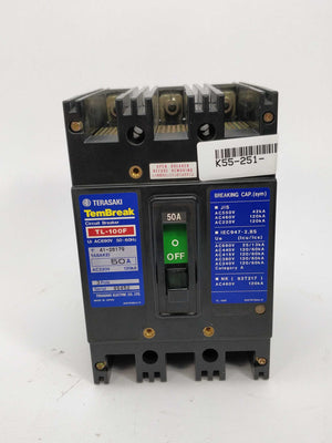 TERASAKI TL-100F TemBreak Circuit Breaker 50A