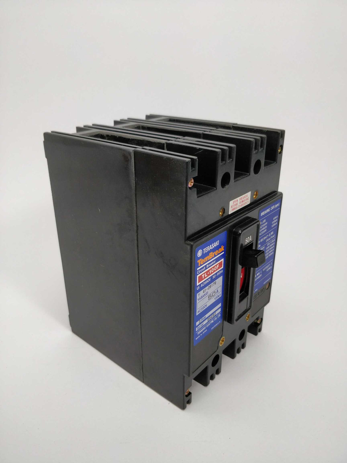 TERASAKI TL-100F 50A TemBreak Circuit Breaker 50A