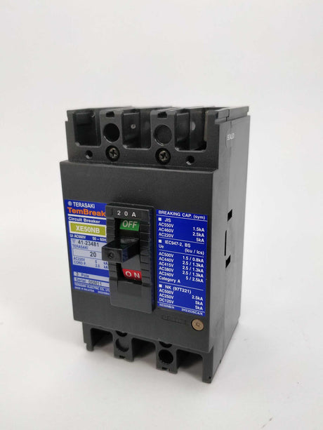 TERASAKI XE50NB TemBreak Circuit Breaker 20A