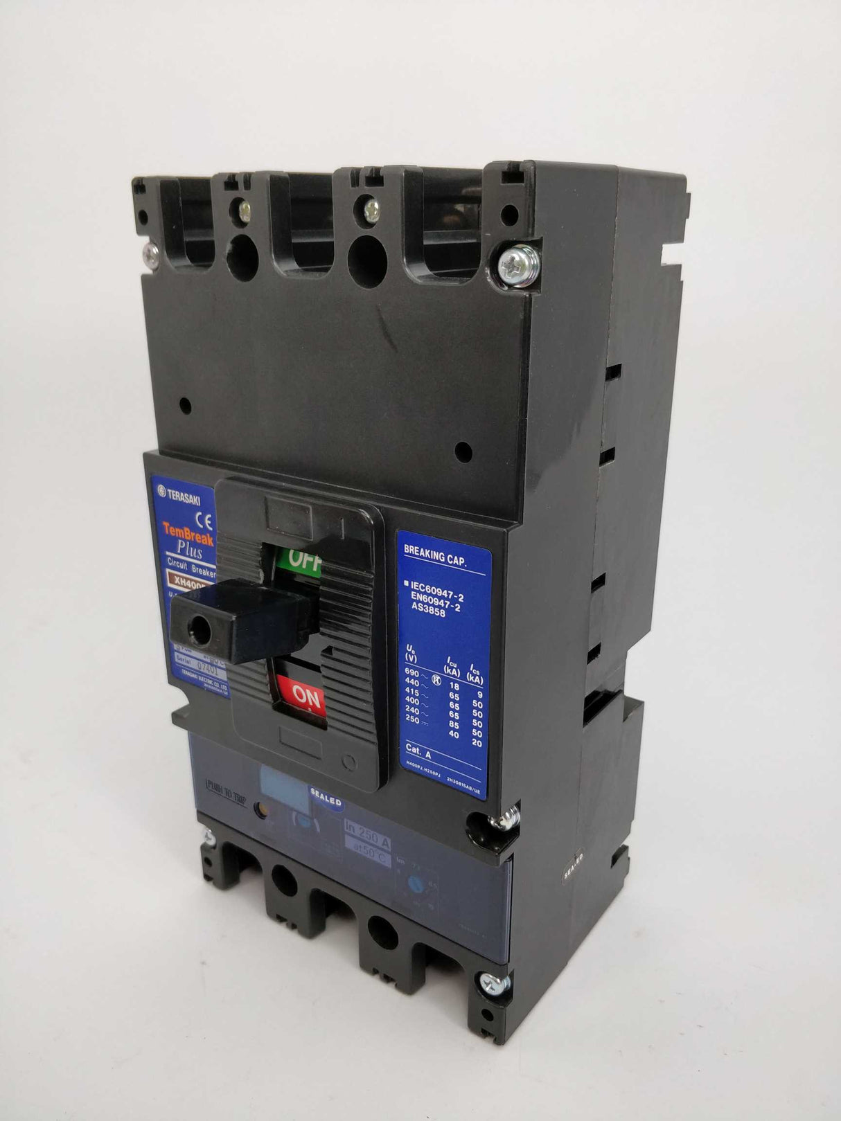 TERASAKI XH400PJ TemBreak Circuit Breaker 250A