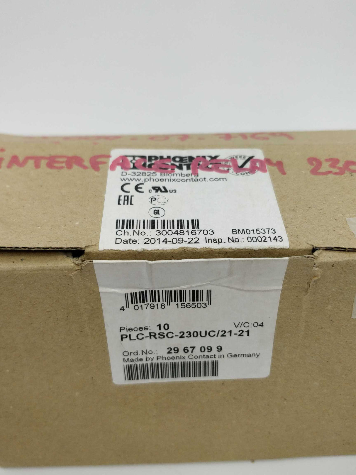 Phoenix Contact 2967099  Relay 110V 2961202 socket 2967044