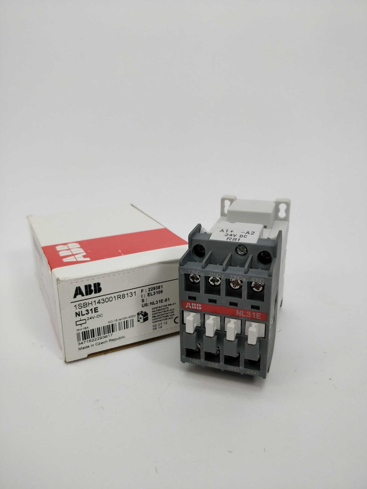 ABB NL31E Relay 1SBH143001R8131