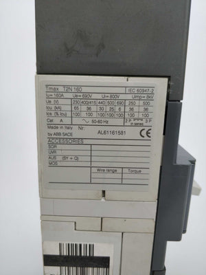 ABB Tmax T2N 160 Circuit breaker