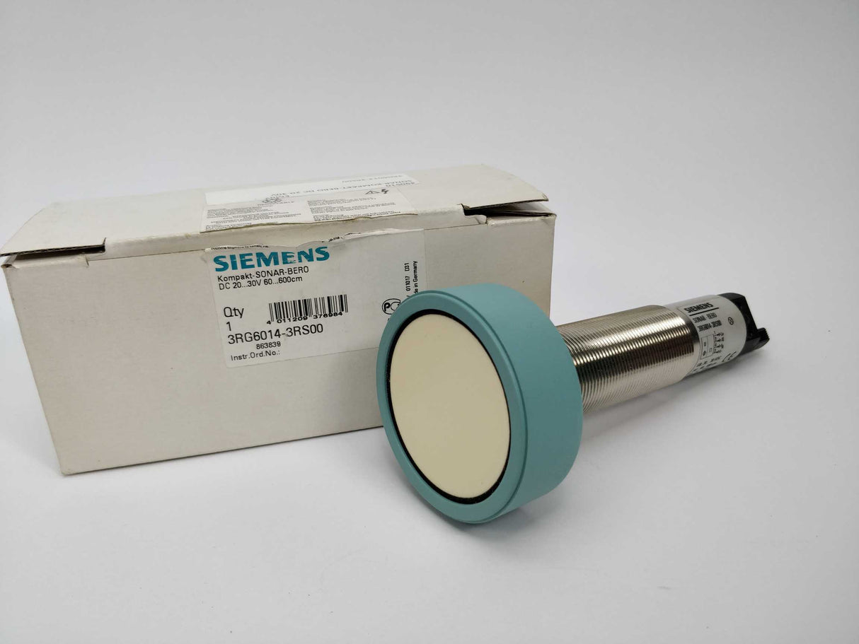 Siemens 3RG6014-3RS00 SONAR SENSOR 60..600cm