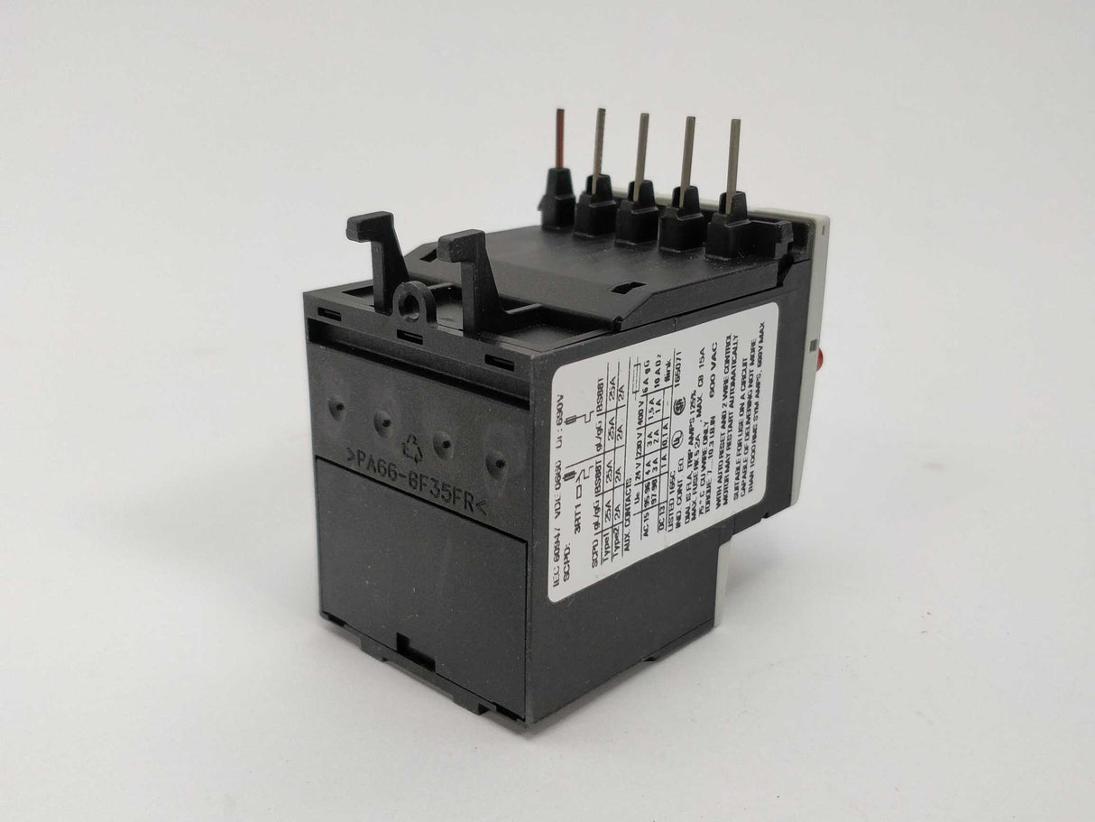 Siemens 3RU1116-0FB0 Overload relay 0.35-0.50A