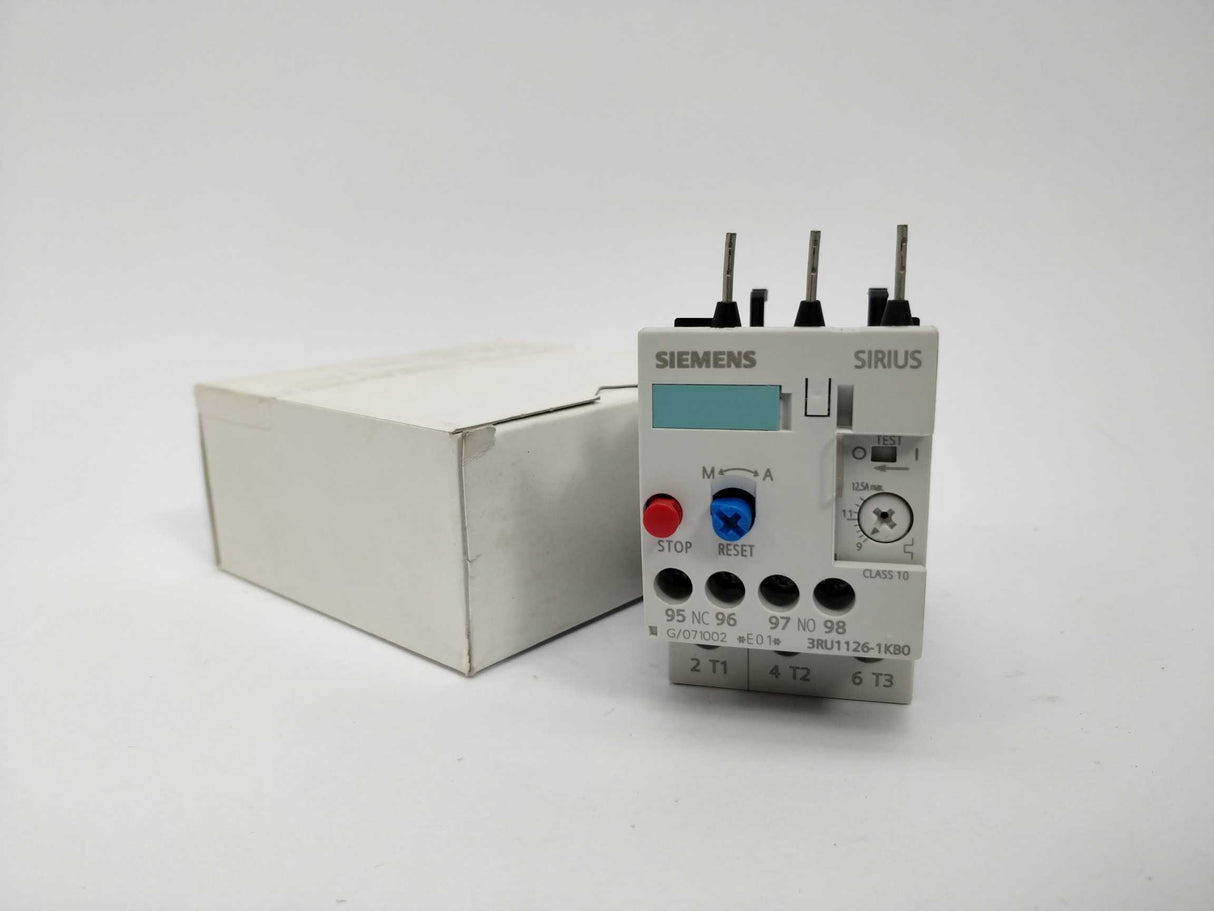 Siemens 3RU1126-1KB0 Siemens overload relay 9 ... 12.5 A